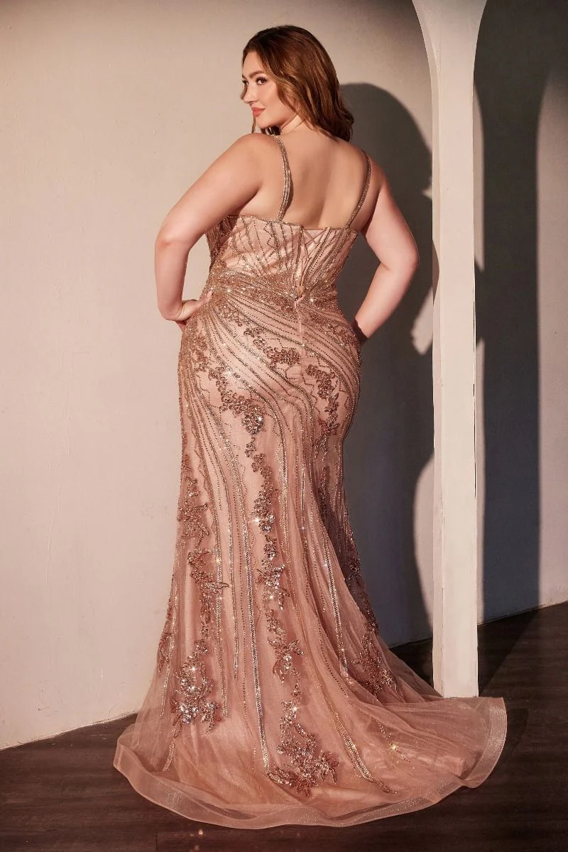 ELIZA GOWN - LACE EMBELLISHED FITTED GOWN - Image 12