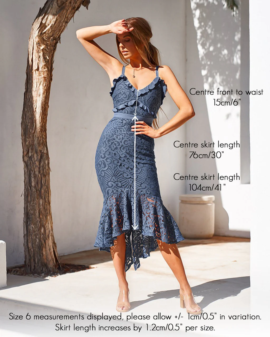 Leanne Midi Dress - Emerald Green - Image 7