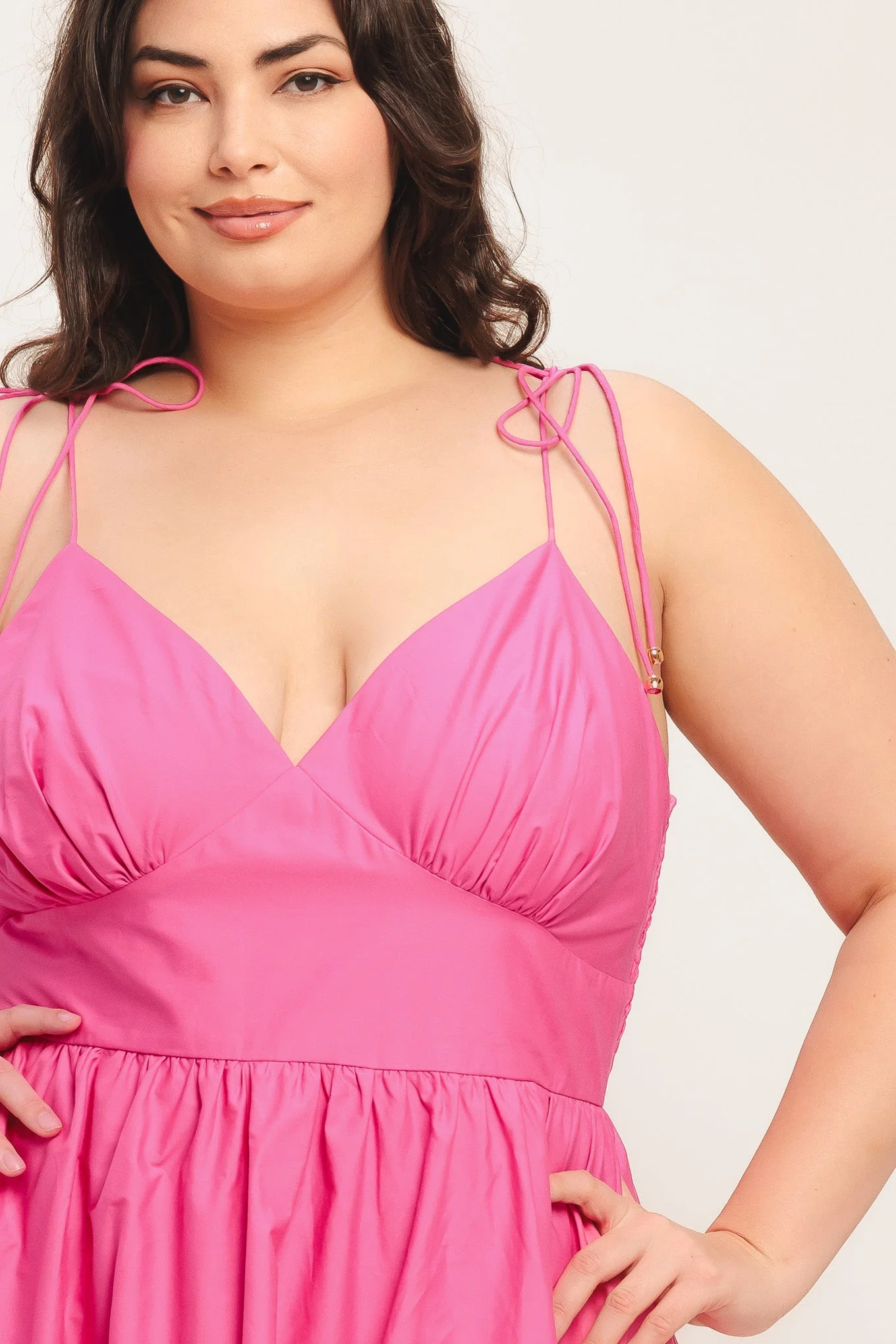 PRETTY IN PINK MIDI DRESS - Image 10